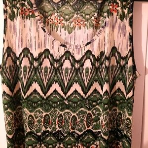 Long Marie Claire sleeveless dress